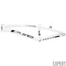 Pure V6 Alloy BMX Race Frame-Matte White