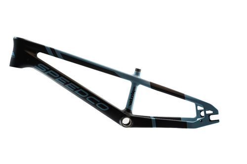 Speedco Velox Evo Carbon BMX Race Frame-Matte Blue