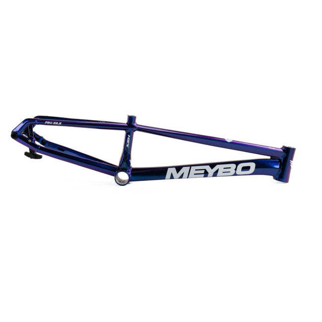 Meybo HSX Alloy BMX Race Frame 2024 Navy White Cyan MoJo BMX