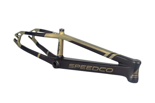 Speedco Velox Evo Carbon BMX Race Frame-Matte Gold