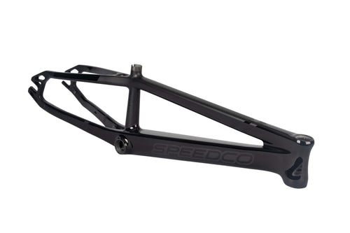Speedco Velox Evo Carbon BMX Race Frame-Stealth Black