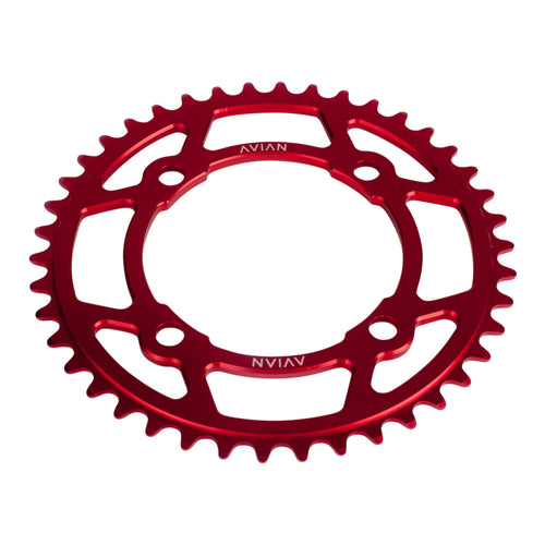 Avian 4-Bolt BMX Chainring-Red