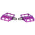 Avian Pariah Alloy BMX Platform Pedals-Purple