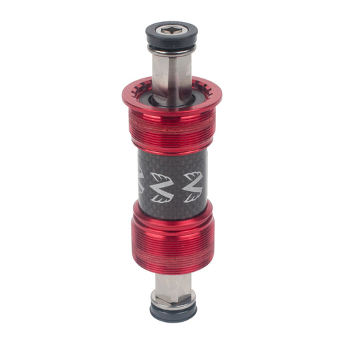 Avian Titanium Square Tapered BMX Bottom Bracket-Red