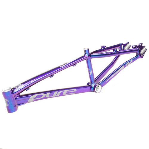 Pure V7 Alloy BMX Race Frame - Flip Blue