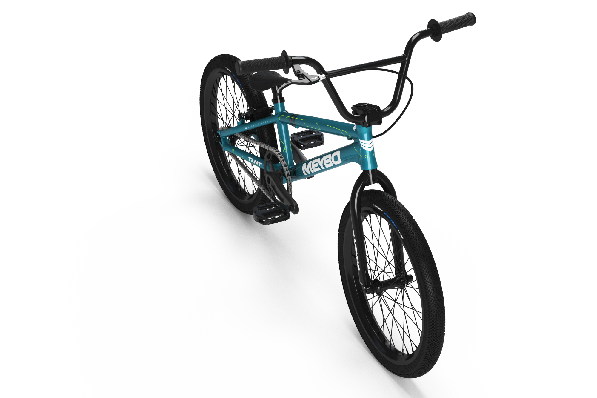 Meybo TLNT BMX Race Bike-Blue/Yellow/White-Micro – MoJo BMX