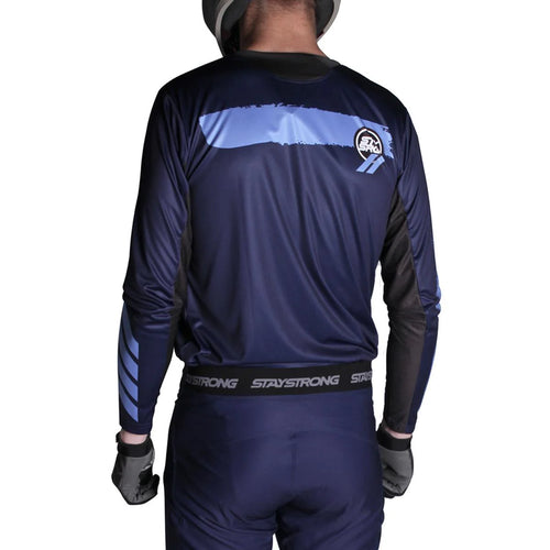 Stay Strong Paint Race Jersey- Navy