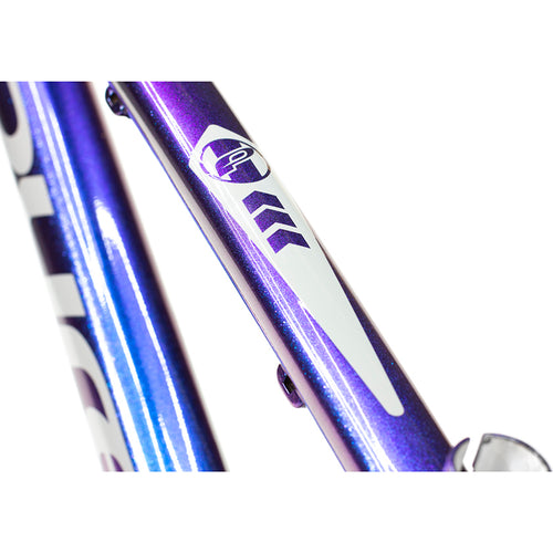 Pure V7 Alloy BMX Race Frame - Flip Blue