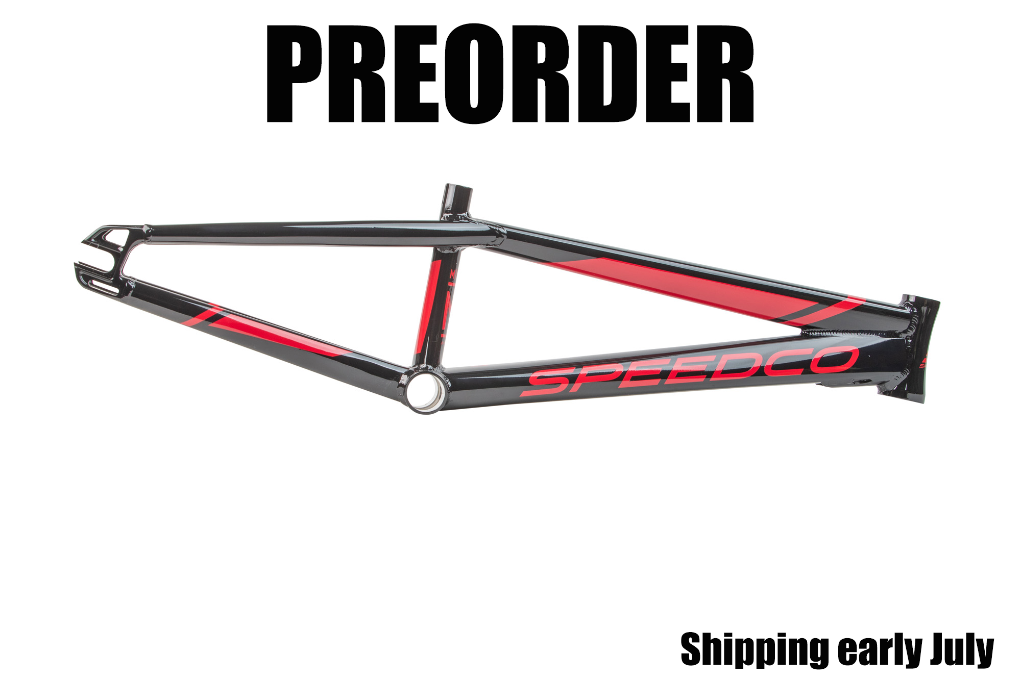 Speedco M2 Disc Alloy BMX Race Frame-Gloss Red – MoJo BMX