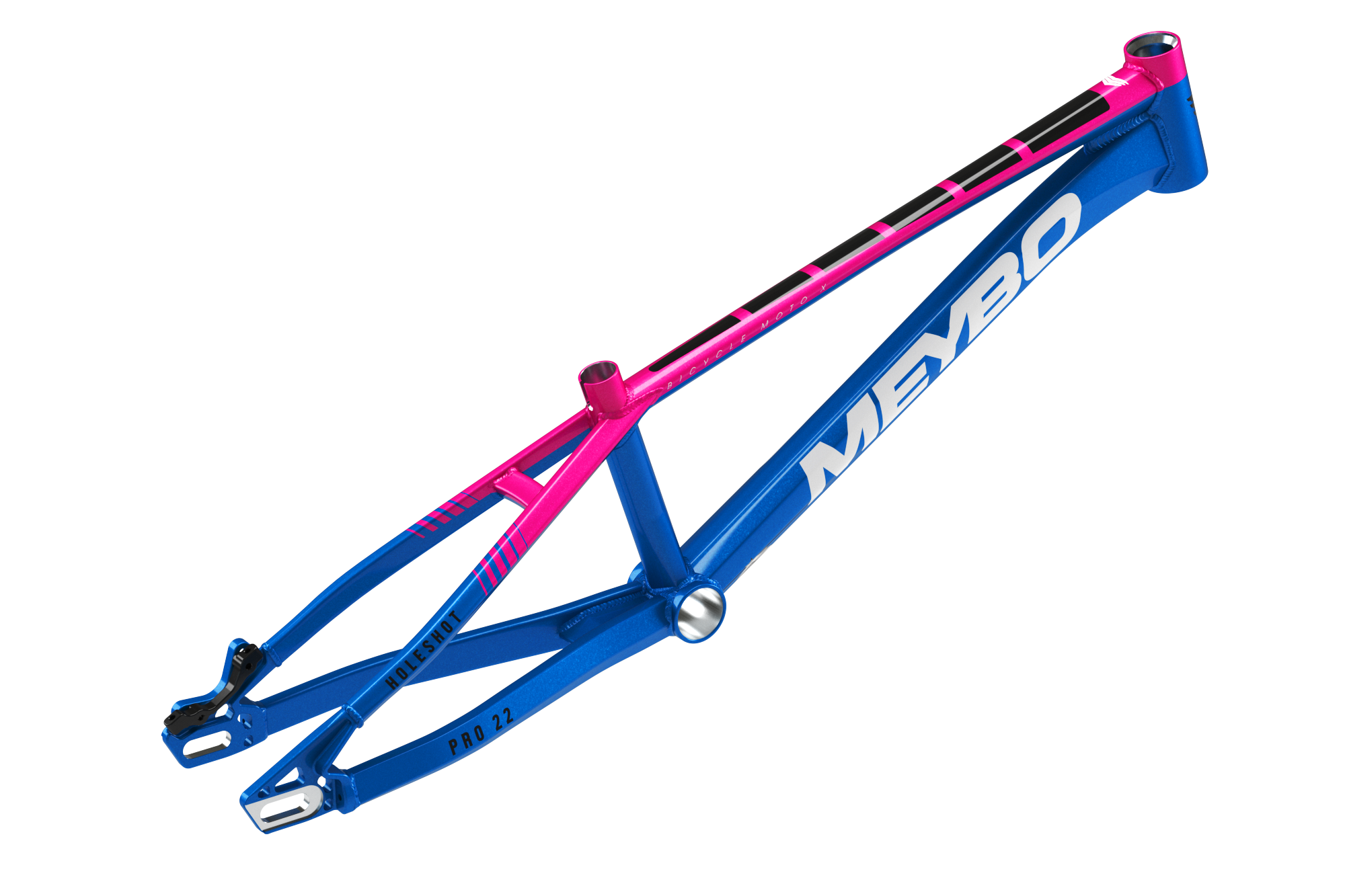 Meybo Holeshot Alloy BMX Race Frame 2025-Blue/Pink/Black – MoJo BMX