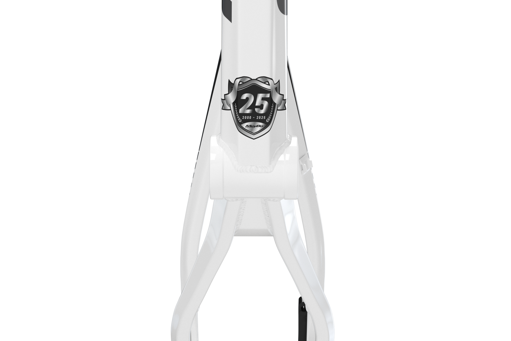 Meybo Holeshot Alloy BMX Race Frame 2025-White/Black/Grey – MoJo BMX