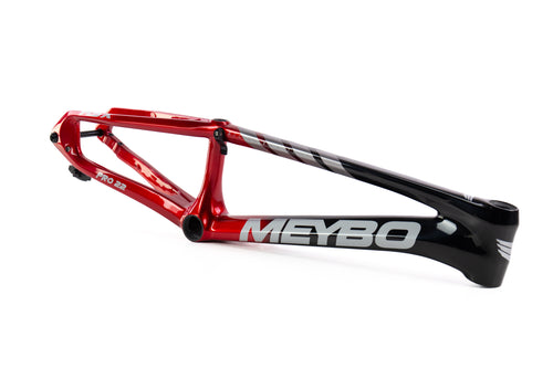 Meybo HSX Carbon BMX Race Frame 2024-Black/Red/Silver/Grey