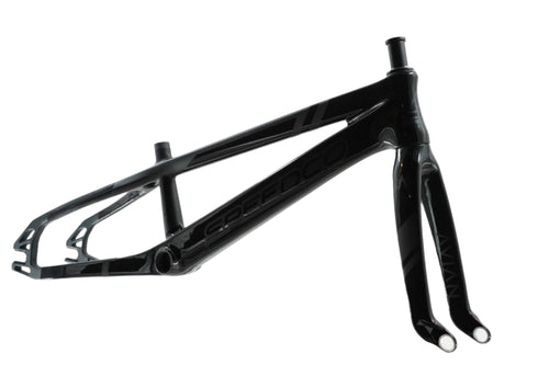 Speedco Velox Evo Carbon BMX Race Frame-Stealth Black