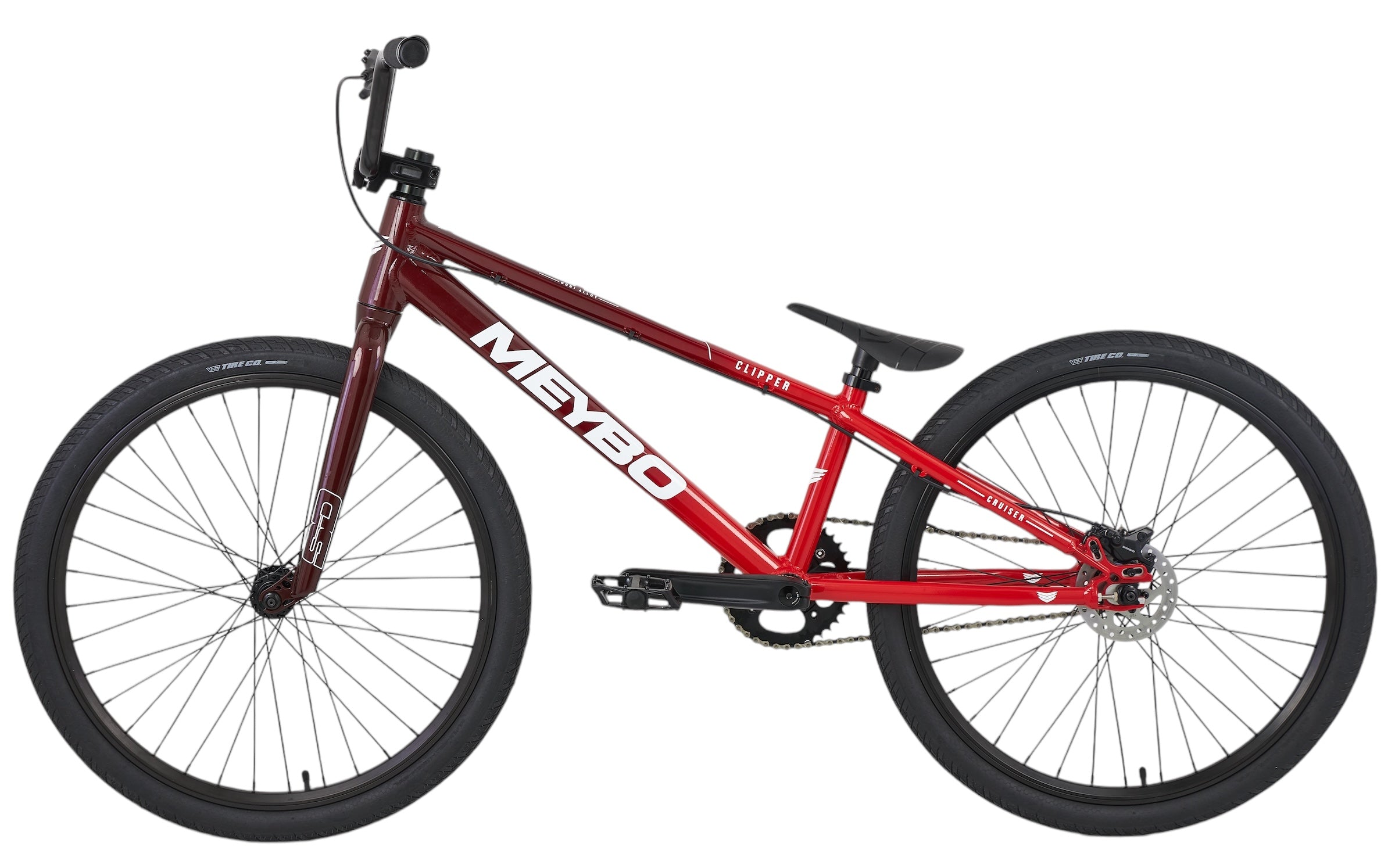 Meybo Clipper BMX Race Bike-Red/Maroon-Cruiser Pro 22 – MoJo BMX