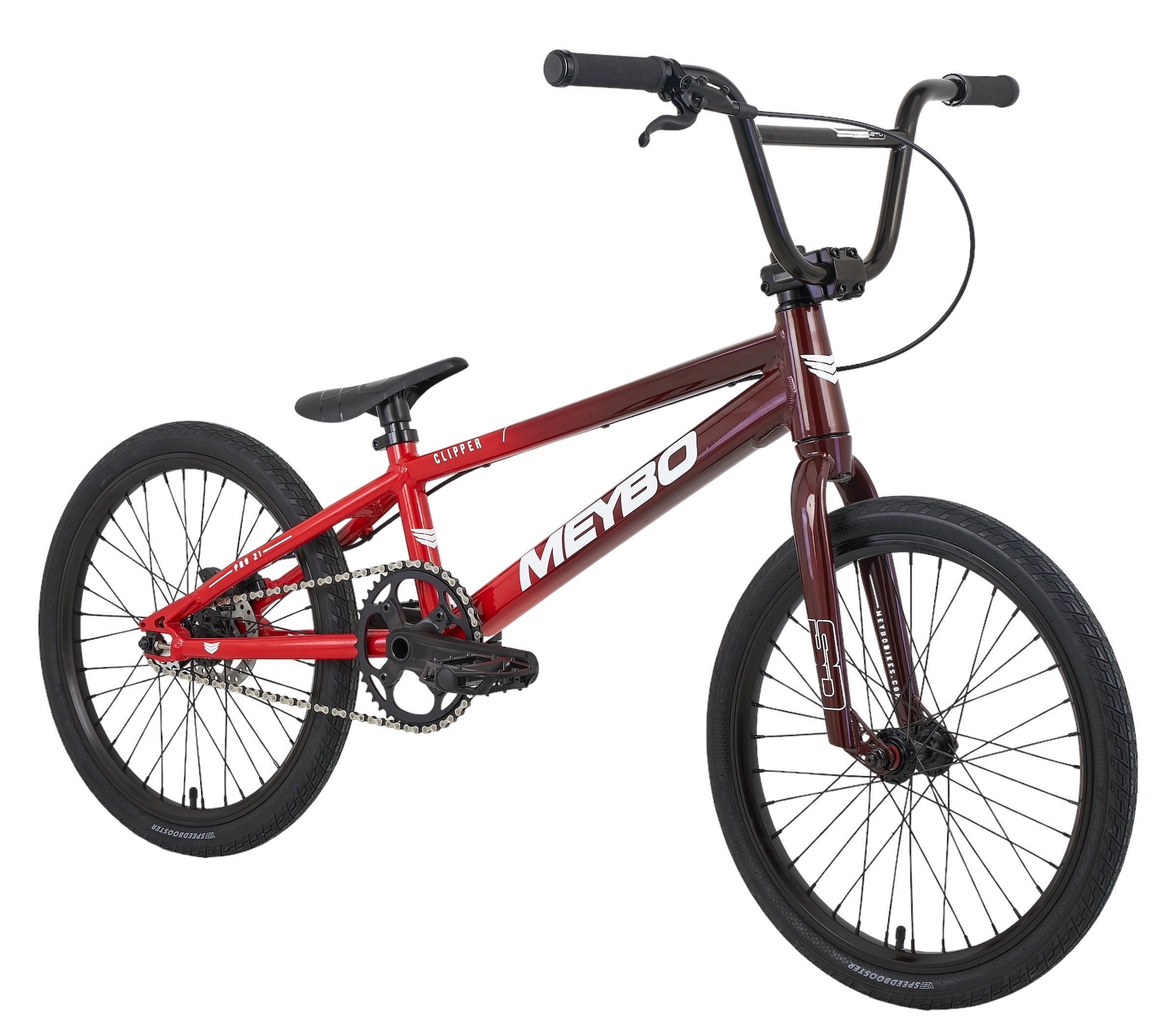 Meybo Clipper BMX Race Bike-Red/Maroon-Pro 21 – MoJo BMX