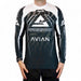 SpeedCo/Avian BMX Race Jersey-Black/Grey