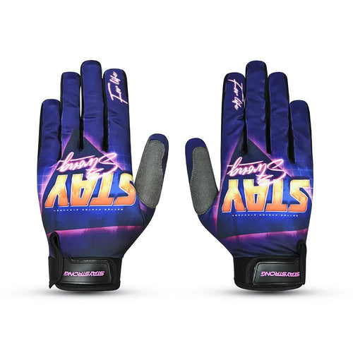 Stay Strong Glow Up Gloves - Purple