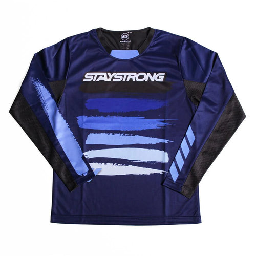 Stay Strong Paint Race Jersey- Navy