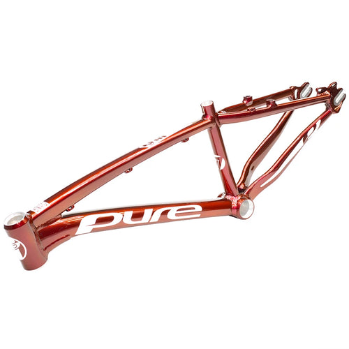 Pure V7 Alloy BMX Race Frame - Candy Red