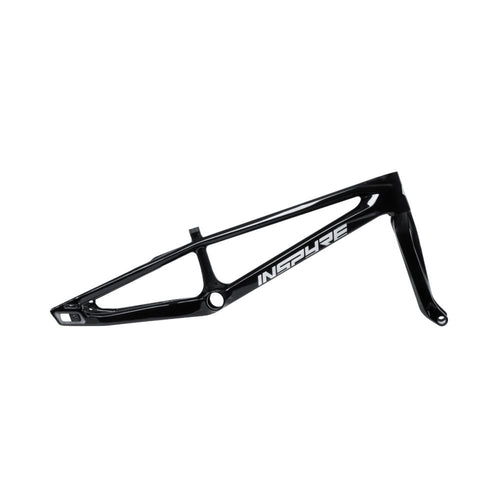 Inspyre Era Carbon BMX Race Frameset - Black Gloss/Brushed Chrome (PREORDER)