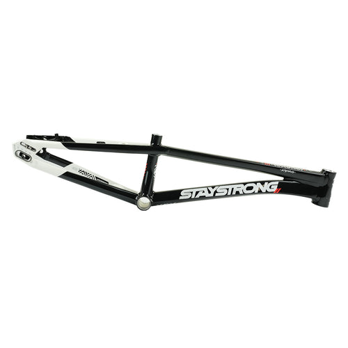 Stay Strong V5.1 Disc Alloy BMX Race Frame-Black/White