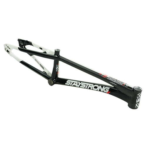 Stay Strong V5.1 Disc Alloy BMX Race Frame-Black/White
