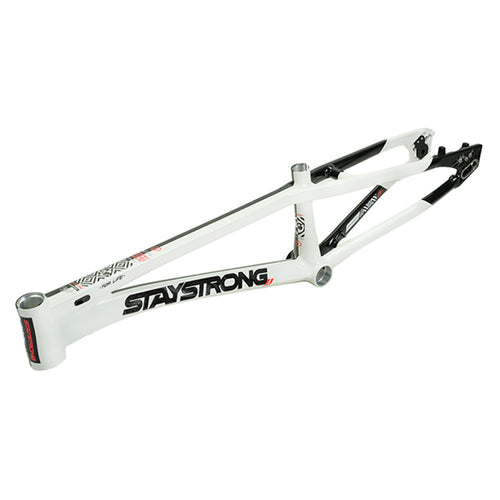Stay Strong V5.1 Disc Alloy BMX Race Frame-Black/White