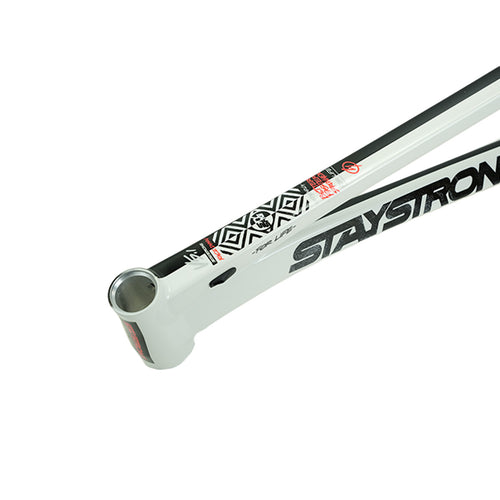 Stay Strong V5.1 Disc Alloy BMX Race Frame-Black/White
