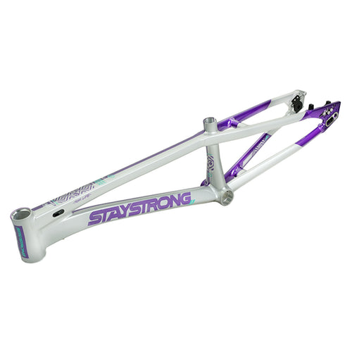 Stay Strong V5.1 Disc Alloy BMX Race Frame-Purple/Silver