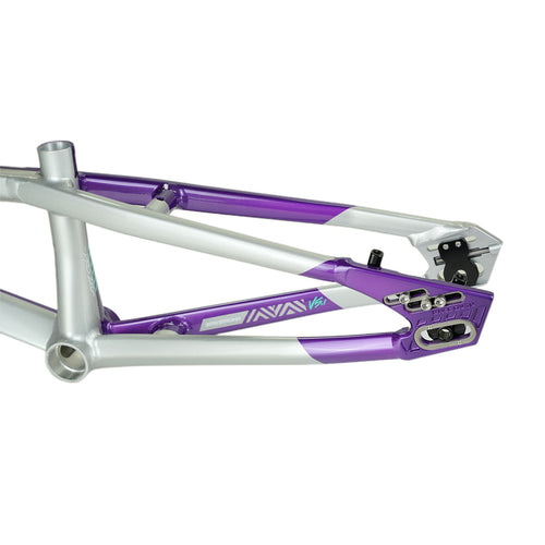 Stay Strong V5.1 Disc Alloy BMX Race Frame-Purple/Silver
