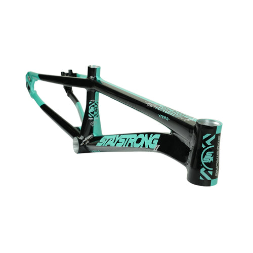 Stay Strong V5.1 Disc Alloy BMX Race Frame-Tiffany/Black