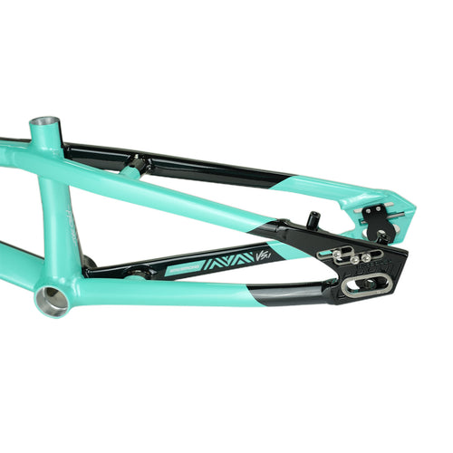 Stay Strong V5.1 Disc Alloy BMX Race Frame-Tiffany/Black