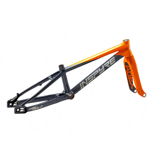 Inspyre Concord V3 Alloy BMX Race Frame-Orange/Gun Metal