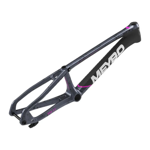 Meybo HSX Carbon BMX Race Frame-Matte Black/Pink/Grey