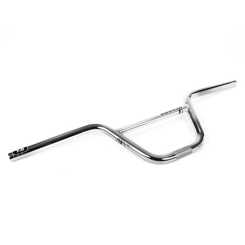 Stay Strong Chevron Chromoly BMX Race Handlebars-Polished