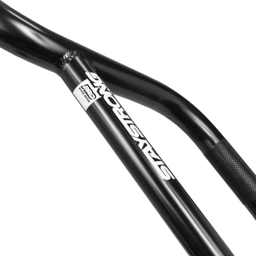 Stay Strong Chevron Cruiser V2 Chromoly BMX Race Handlebars-Black