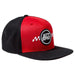 Stay Strong Icon Check SnapBack Hat-Black/Maroon