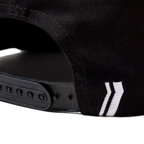 Stay Strong Icon Check SnapBack Hat-Black/Maroon