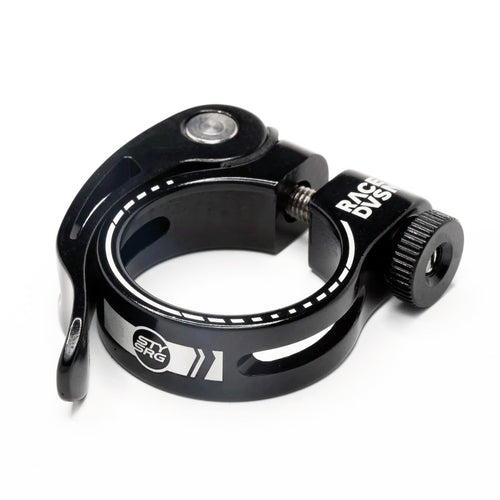 Stay Strong Race DVSN Chevron Quick Release Seat Clamp - Black