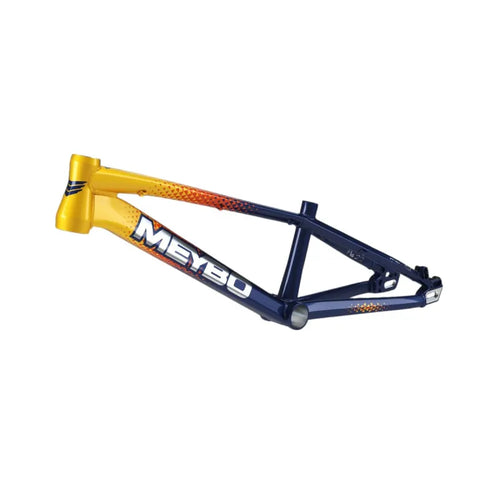 Meybo Holeshot 2026 Bmx Race Frame - Navy/Yellow