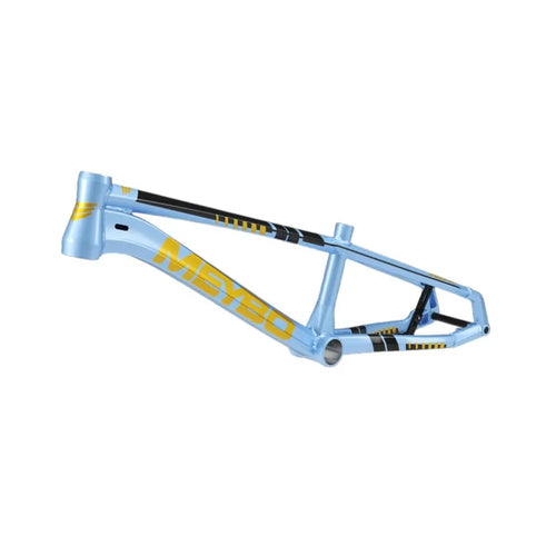 Meybo HSX Alloy 2026 Bmx Race Frame -Sky/Gold/Black