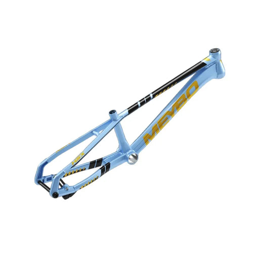 Meybo HSX Alloy 2026 Bmx Race Frame -Sky/Gold/Black