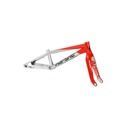 Inspyre Concord V3 Alloy BMX Race Frame-Racing Red/Grey