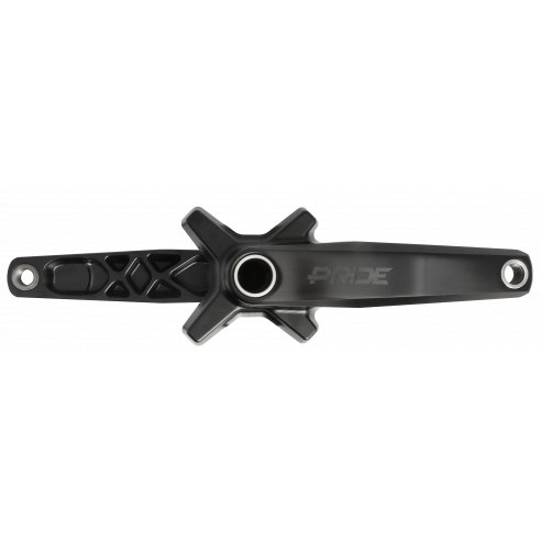 Pride Racing Newton SX 2-Piece BMX Race Cranks-Black