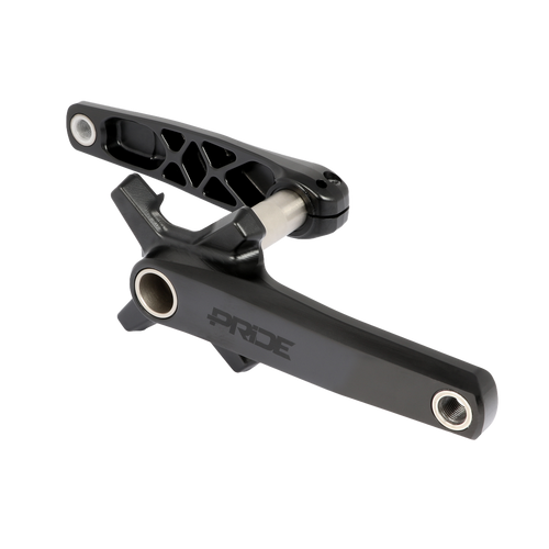 Pride Racing Newton SX 2-Piece BMX Race Cranks-Black