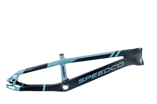 Speedco Velox Evo Carbon BMX Race Frame-Matte Blue