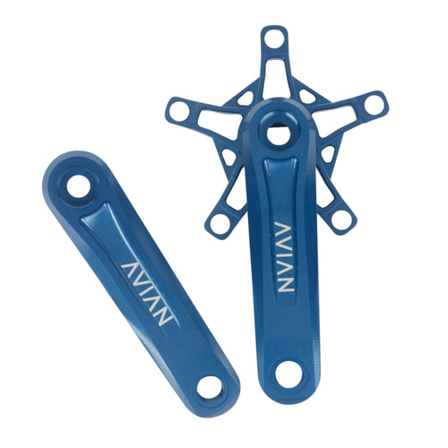 Avian Accolades Square Tapered BMX Crank Arms-Blue