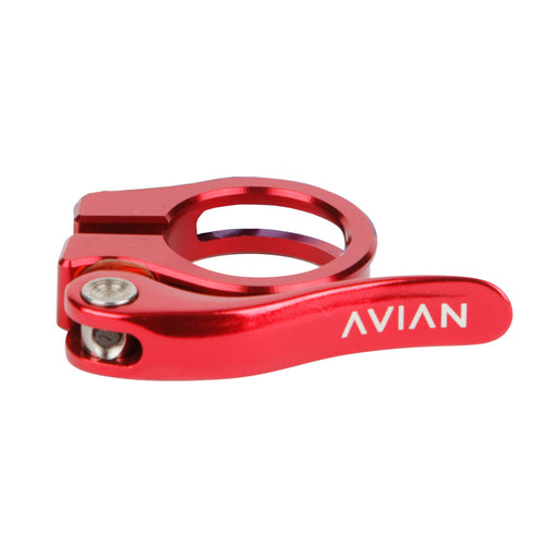 Avian Aviara Quick Release BMX Seat Clamp-Red