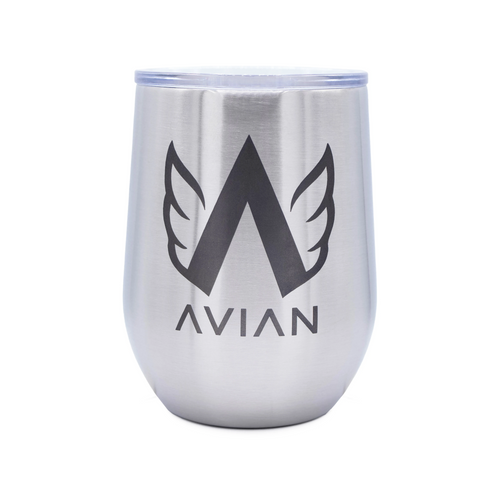 Avian Wine Glass-Polished