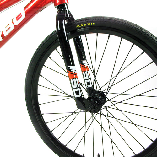 Meybo Clipper BMX Race Bike-Red/White/Orange-Mini